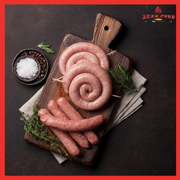 Xúc Xích Tươi Pháp Toulouse - Toulouse Fresh Sausage Nipponham Con Heo Vàng Gói 500gr