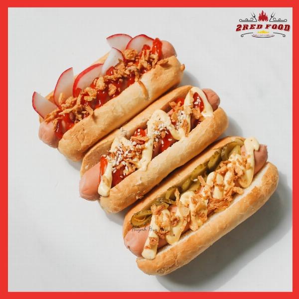 Xúc Xích Hotdog Gà Chicken Frankfurt Sausage Nipponham Con Heo Vàng Gói 500gr