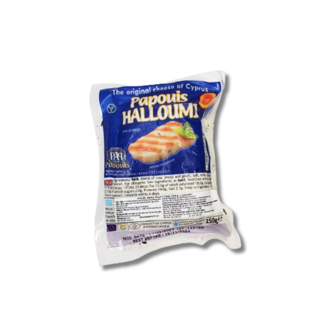 Phô Mai Nướng Halloumi - Cheese Halloumi 250 gram/Gói