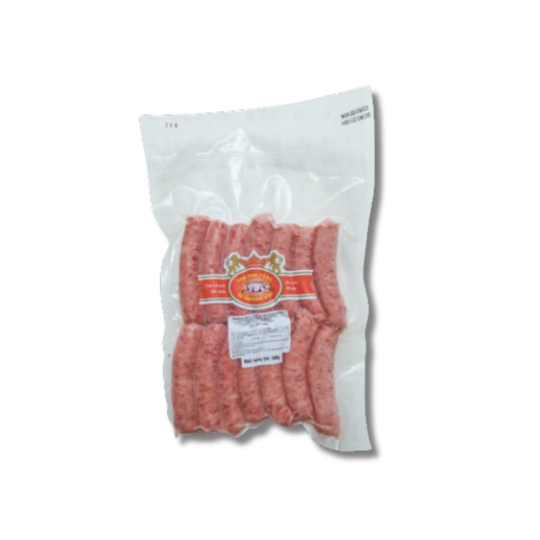 Xúc Xích Tươi Anh - British Sausage - British Banger (30Gr/Cây- Gói 500Gr) Nipponham Con Heo Vàng