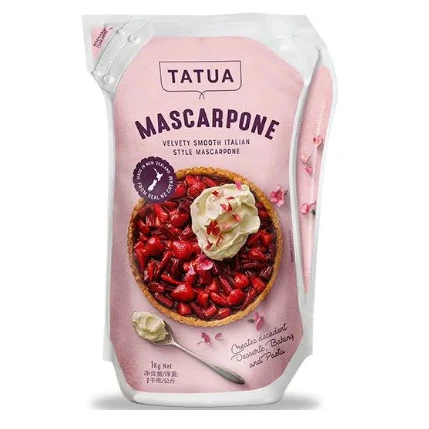 Phô Mai Kem Mascarpone - Mascarpone Cream Cheese Gói 1KG