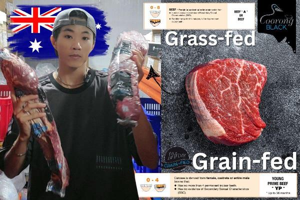 Sự Khác Biệt Giữa Thăn Nội Bò Ăn Cỏ Hereford Và Bò Ăn Ngũ Cốc Black Angus: Chất Lượng Chăn Nuôi Là Gốc Của Hương Vị