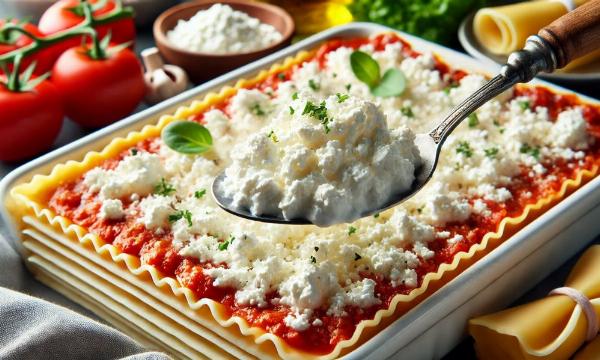 Ẩm Thực Ý Lasagna Cùng Phô Mai Tươi Cottage Nếu Bạn Không Tìm Thấy Ricotta