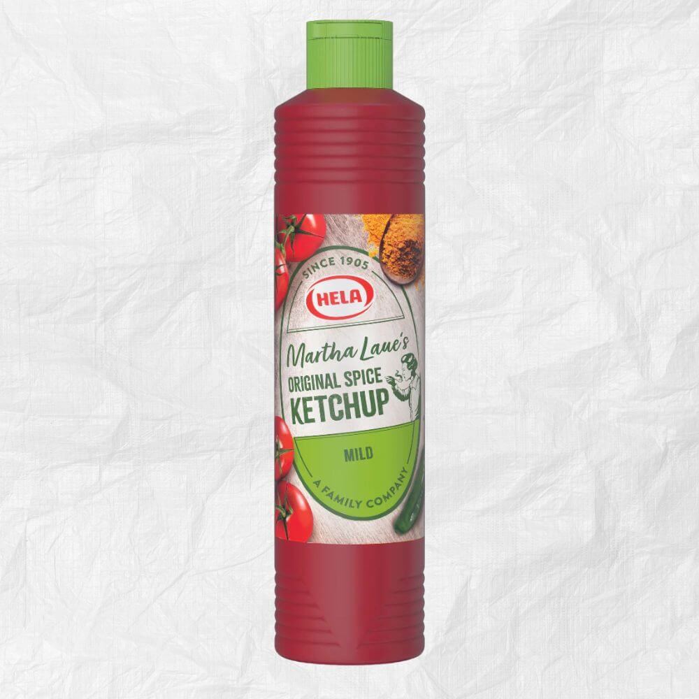 Món Currywurst Với Hela Ketchup Marha Mild Từ Đức