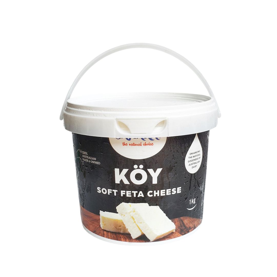 Phô Mai Hy Lạp Feta - Soft Feta Cheese Sahara Köy Cheese Xô 1Kg